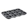 De Buyer Non-Stick 12 Hole 7cm Mini-Savarins Mould (DP749)