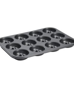 De Buyer Non-Stick 12 Hole 7cm Mini-Savarins Mould (DP749)