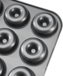 De Buyer Non-Stick 12 Hole 7cm Mini-Savarins Mould (DP749)