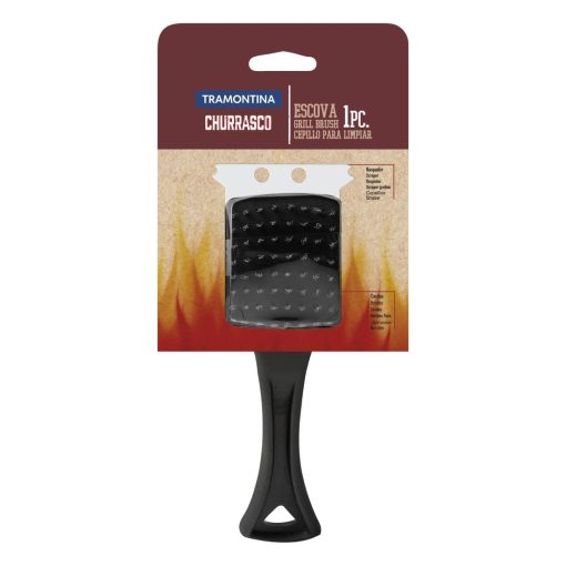 Tramontina Short Handle Grill Brush Black (DP776)