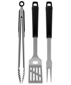 Tramontina Barbecue Tools Set Black 3 pack (DP778)