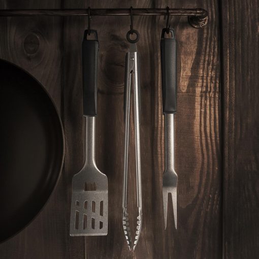 Tramontina Barbecue Tools Set Black 3 pack (DP778)