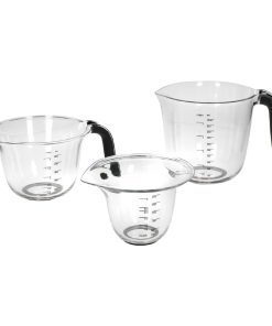 KitchenAid Measuring Jugs Black 3 Pack (DX313)
