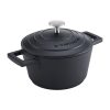 MasterClass Cast Aluminium Casserole Black 1400ml (DX365)
