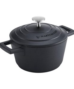 MasterClass Cast Aluminium Casserole Black 1400ml (DX365)