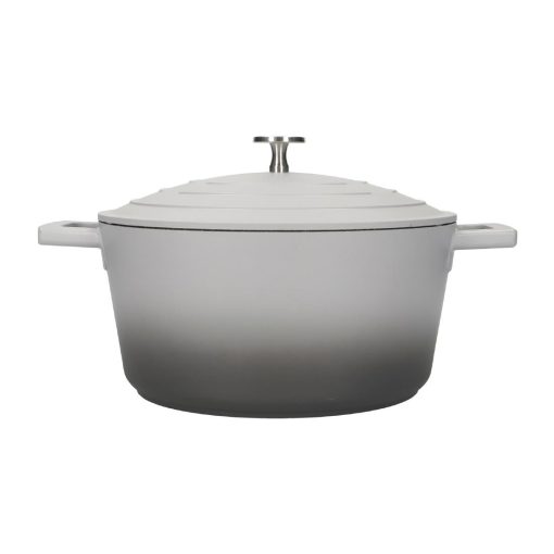 MasterClass Casserole Dish 4000ml Grey Ombre (DX369)