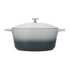 MasterClass Casserole Dish 5000ml Grey Ombre (DX370)