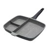 MasterClass Three Section Aluminium Grill Pan 33cm (DX378)