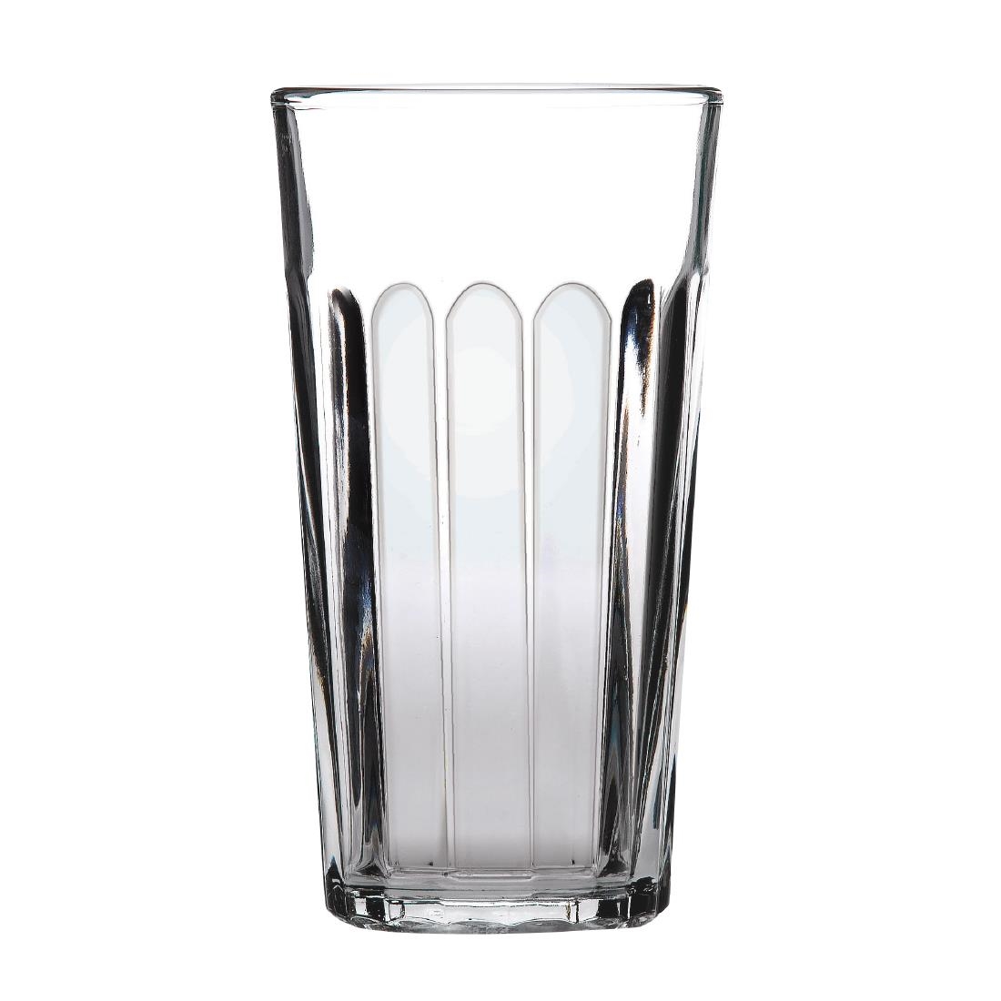 Onis Panelled Cooler Glasses 470ml 12 pack (DX702)