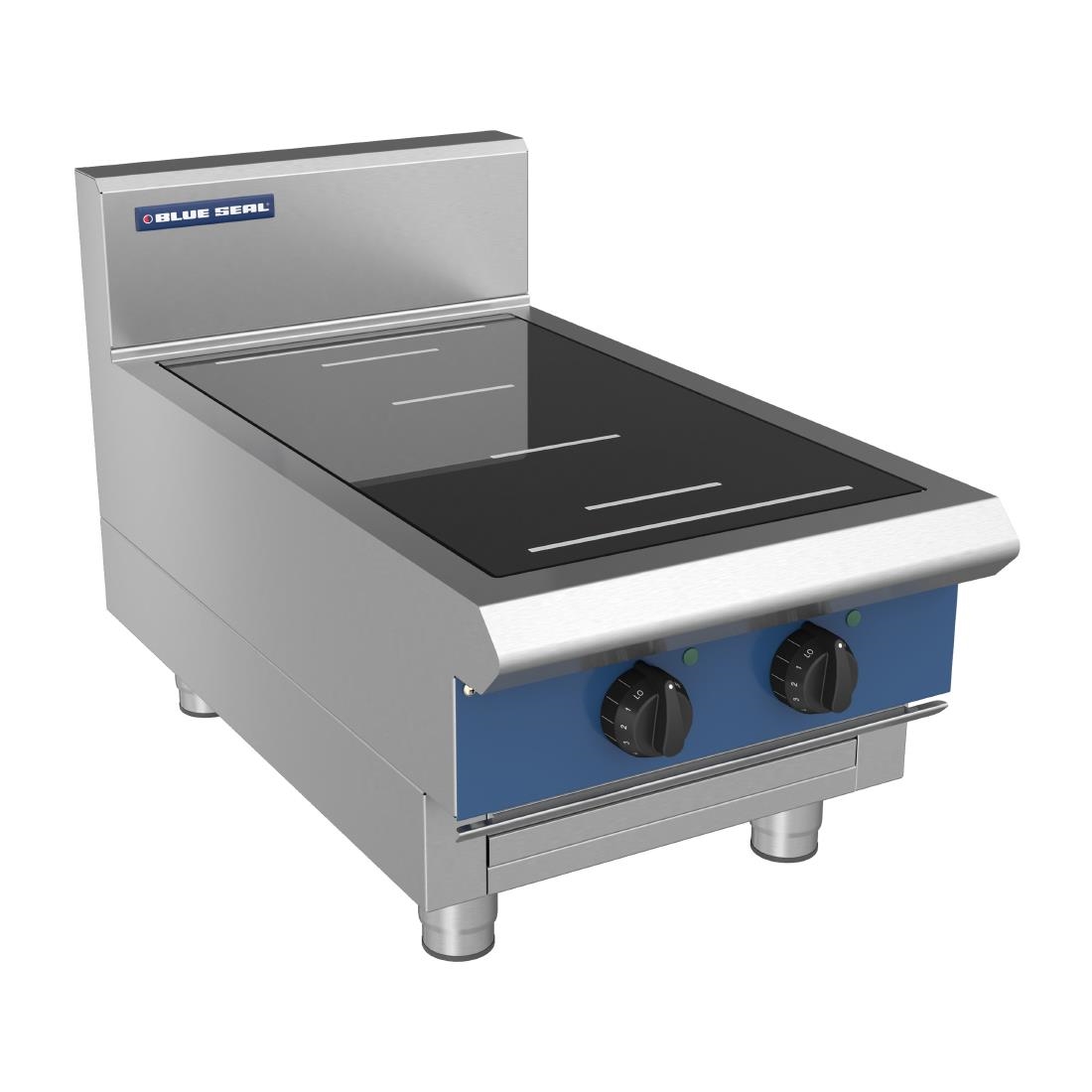 Blue Seal 2 Zone Countertop Full Area Induction Hob 10kW IN512F-B (DX753)