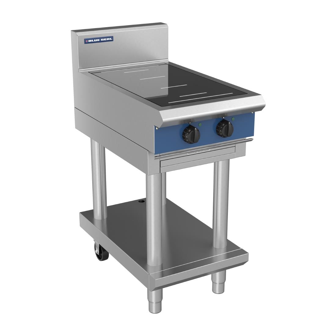 Blue Seal 2 Zone Free Standing Full Area Induction Hob 10kW IN512F-B (DX754)