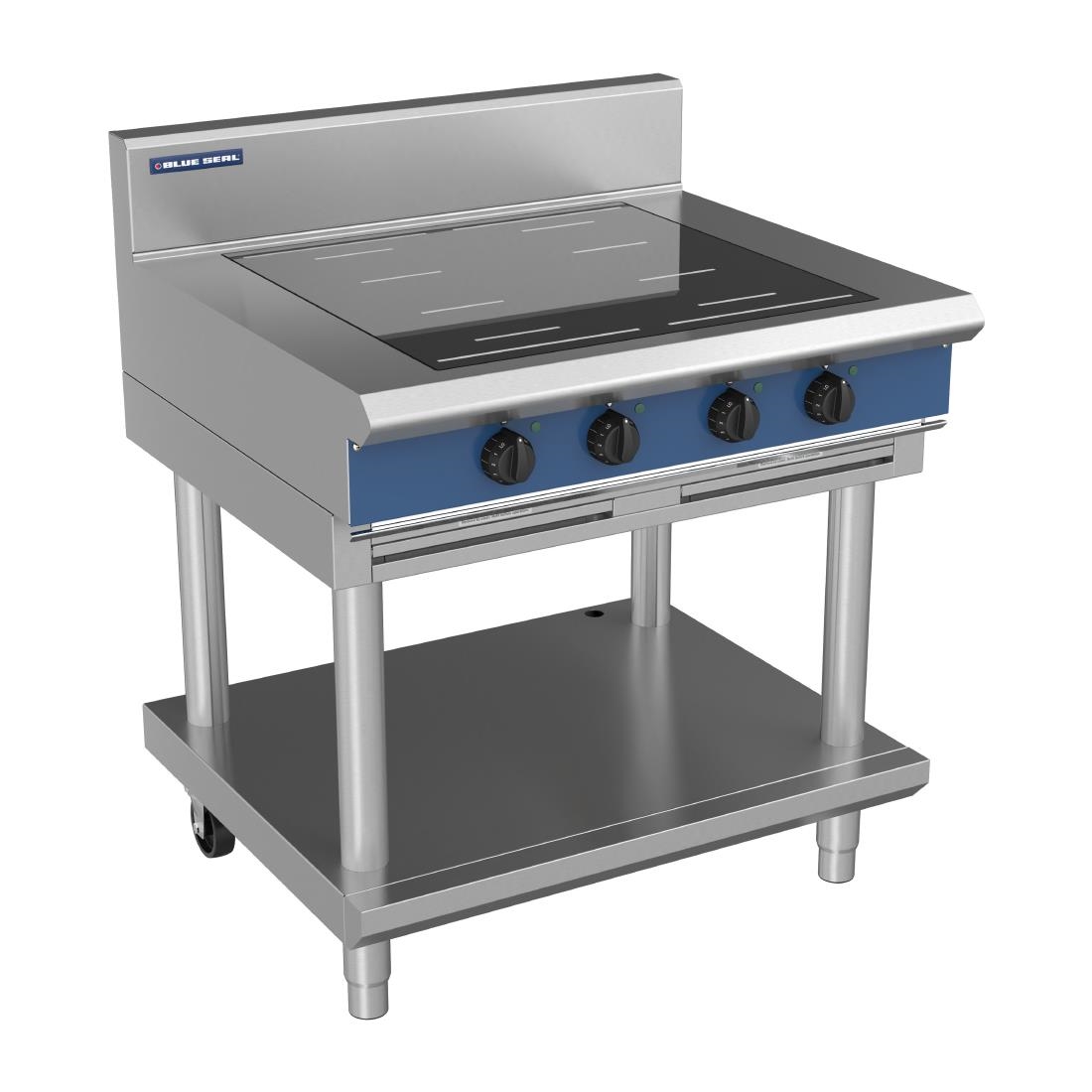 Blue Seal 4 Zone Free Standing Full Area Induction Hob 20kW IN514F-L (DX760)