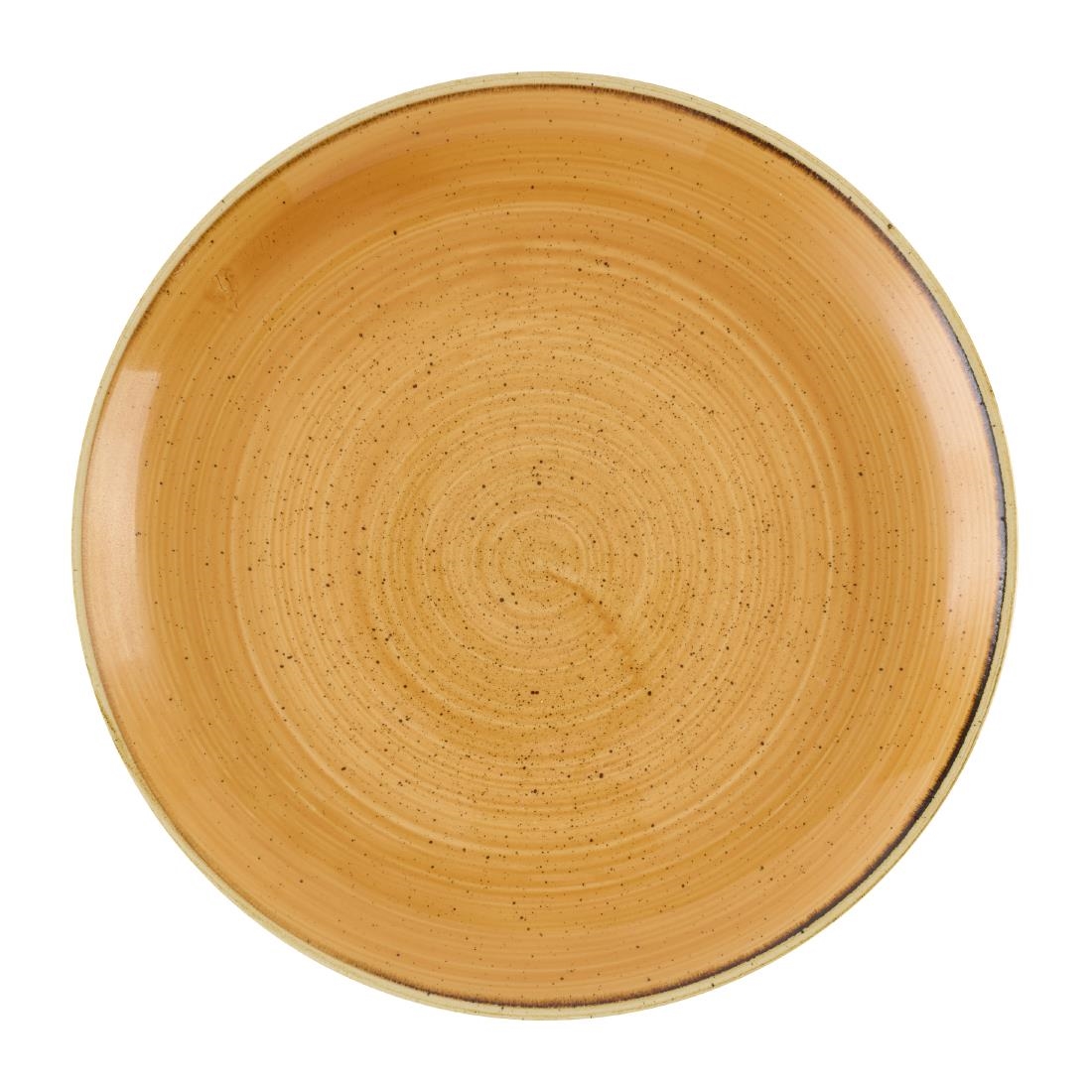 Churchill Stonecast Tangerine Coupe Plate 288mm 12 Pack (DX772)