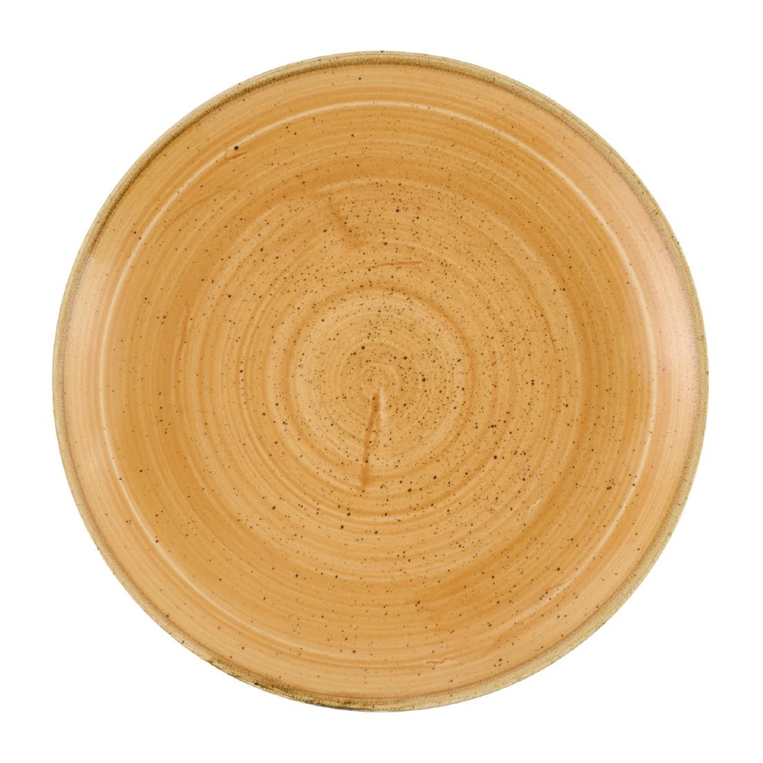 Churchill Stonecast Tangerine Coupe Plate 217mm 12 Pack (DX774)