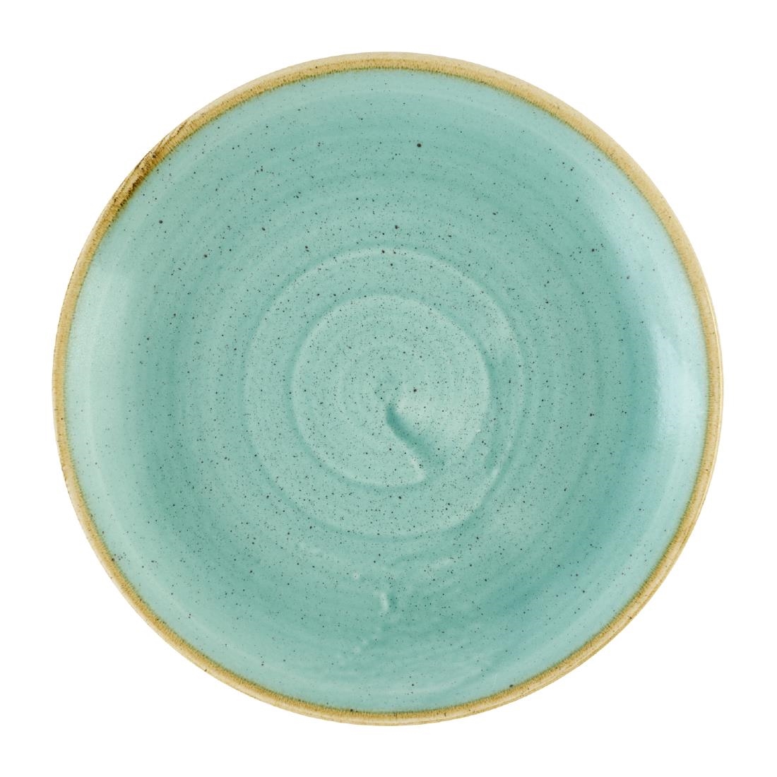Churchill Stonecast Mint Coupe Plate 165mm 12 Pack (DX786)
