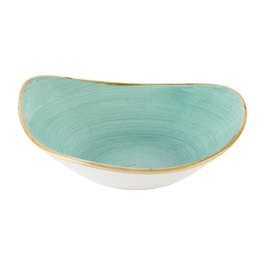 Churchill Stonecast Mint Triangle Bowl 235mm 12 Pack (DX790)
