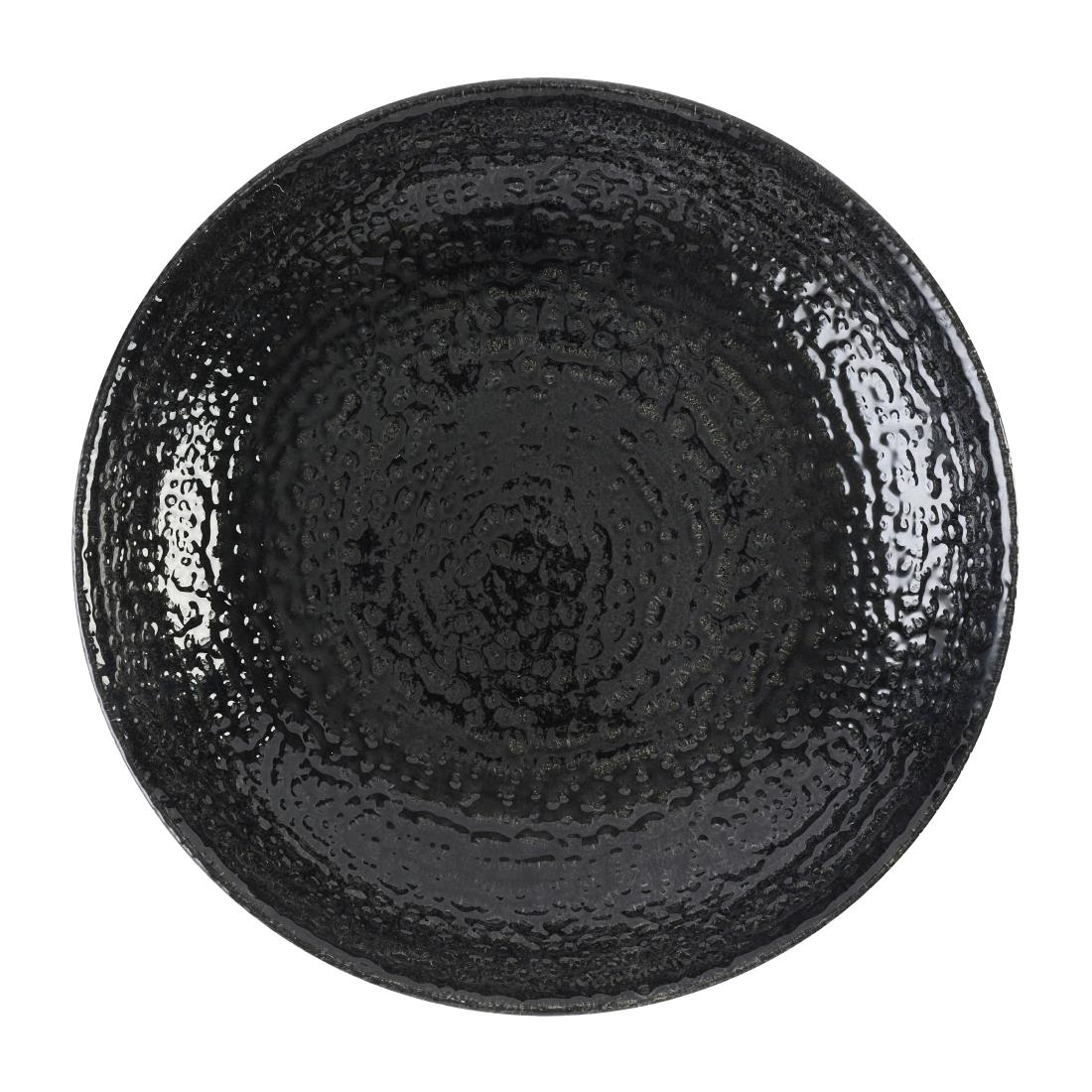 Churchill Studio Prints Homespun Chroma Carbon Coupe Plate 217mm 12 Pack (DX818)