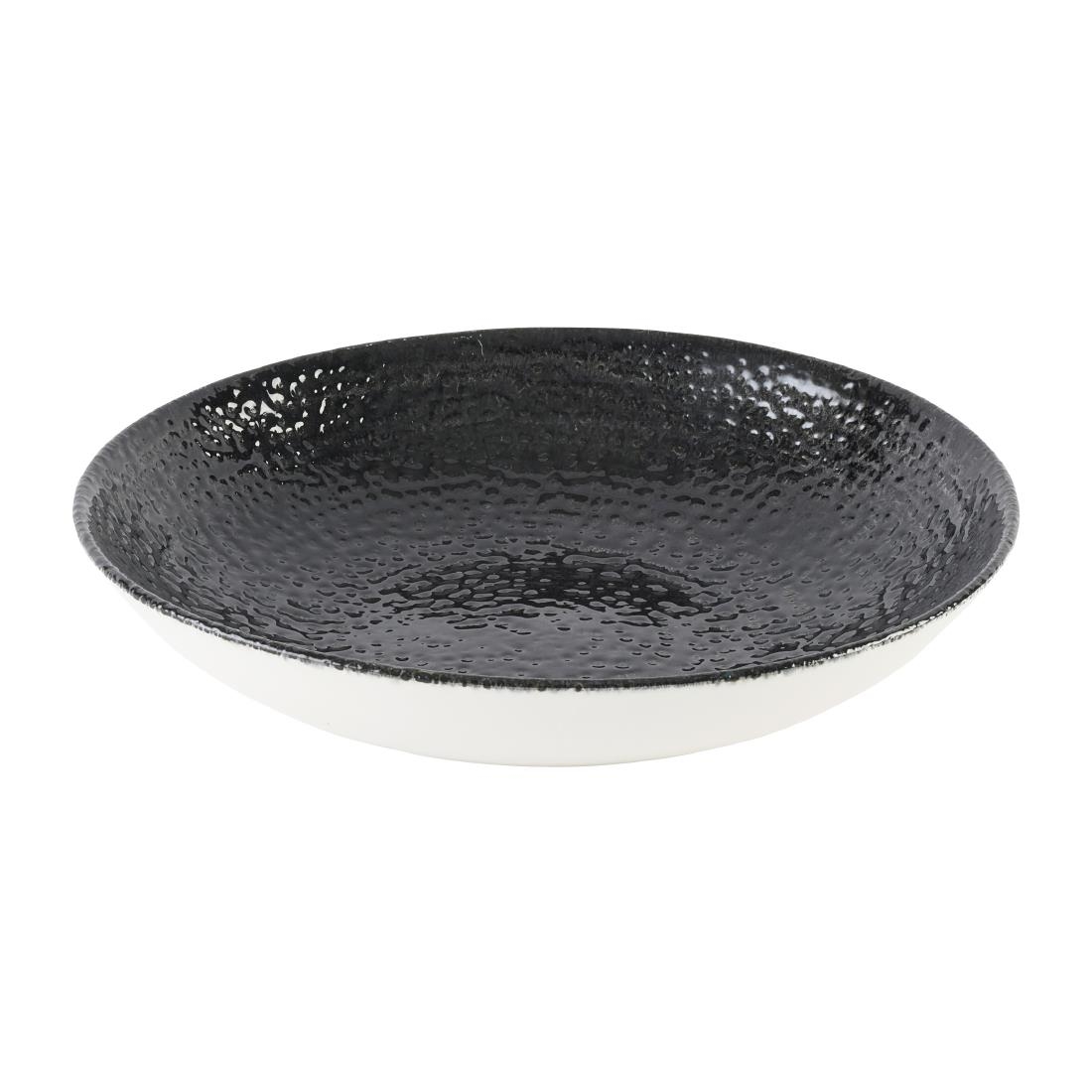 Churchill Studio Prints Homespun Chroma Carbon Coupe Bowl 248mm 12 Pack (DX820)