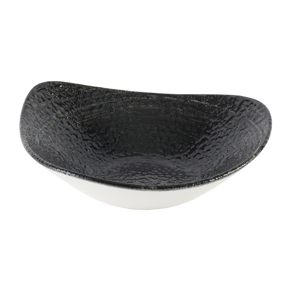 Churchill Studio Prints Homespun Chroma Carbon Triangle Bowl 235mm 12 Pack (DX825)