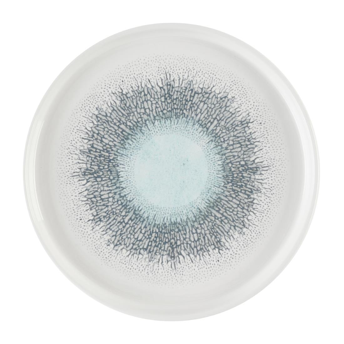 Churchill Studio Prints Fusion Aquamarine Chefs Walled Plate 210mm 6 Pack (DX833)