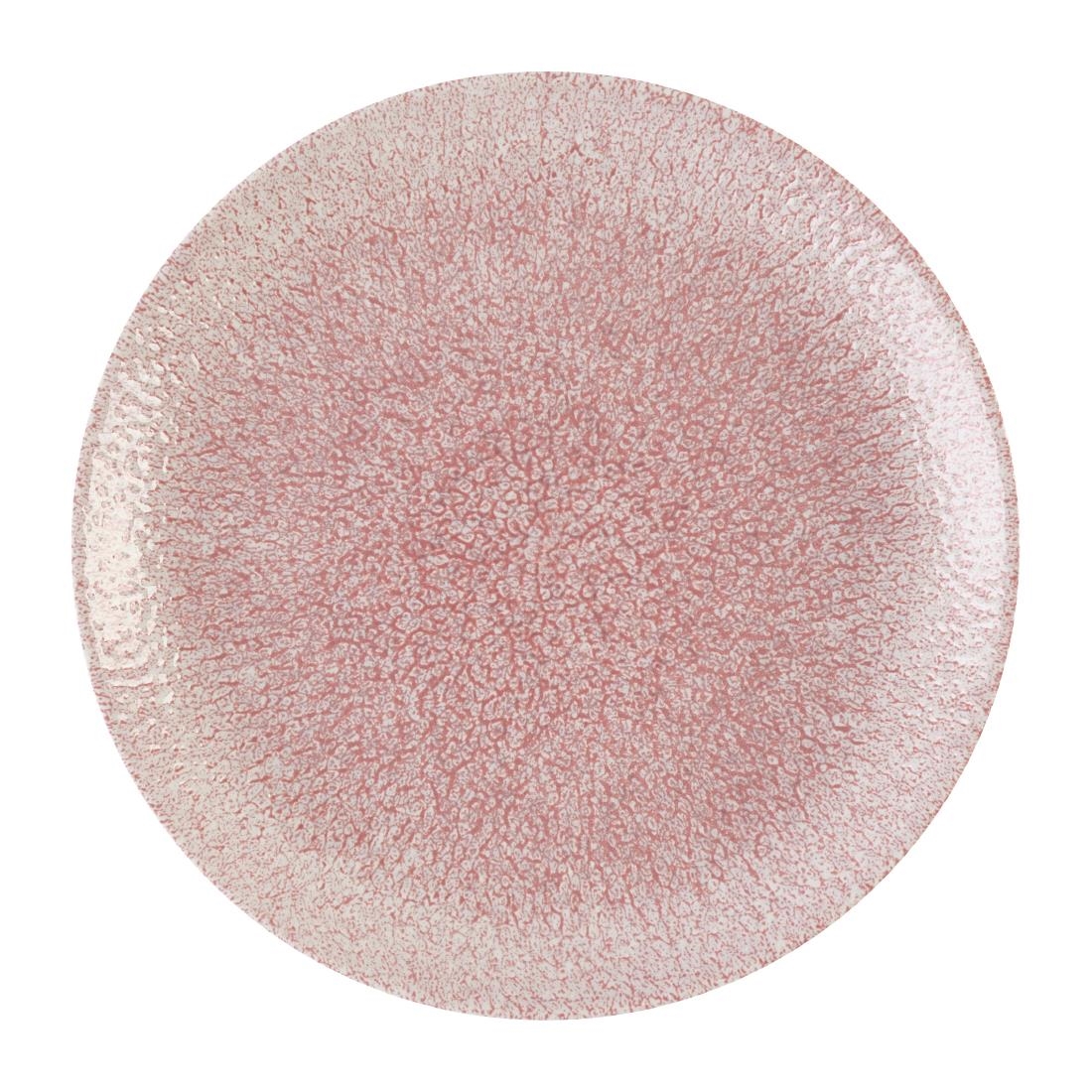 Churchill Studio Prints Raku Rose Quartz Pink Coupe Plate 217mm 12 Pack (DX838)