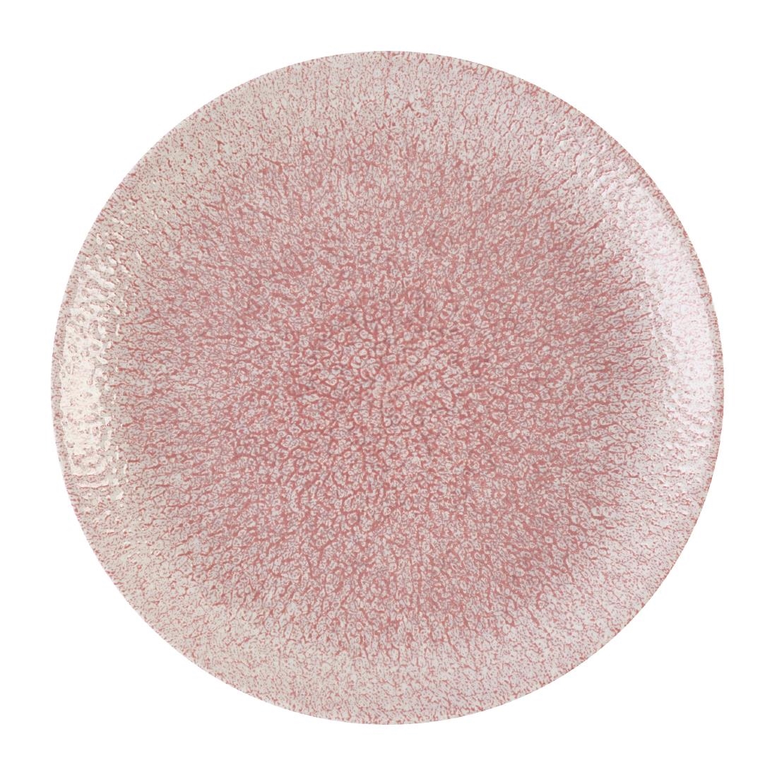 Churchill Studio Prints Raku Rose Quartz Pink Coupe Plate 165mm 12 Pack (DX839)