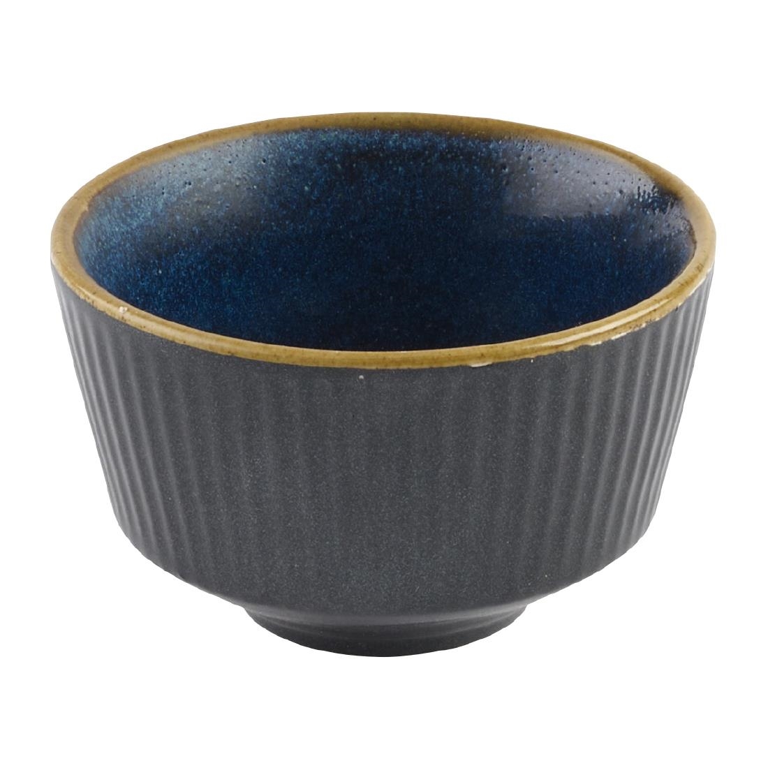 Churchill Nourish Tokyo Blue Kochi Dip Pot 48x80mm Pack of 12 (DX849)