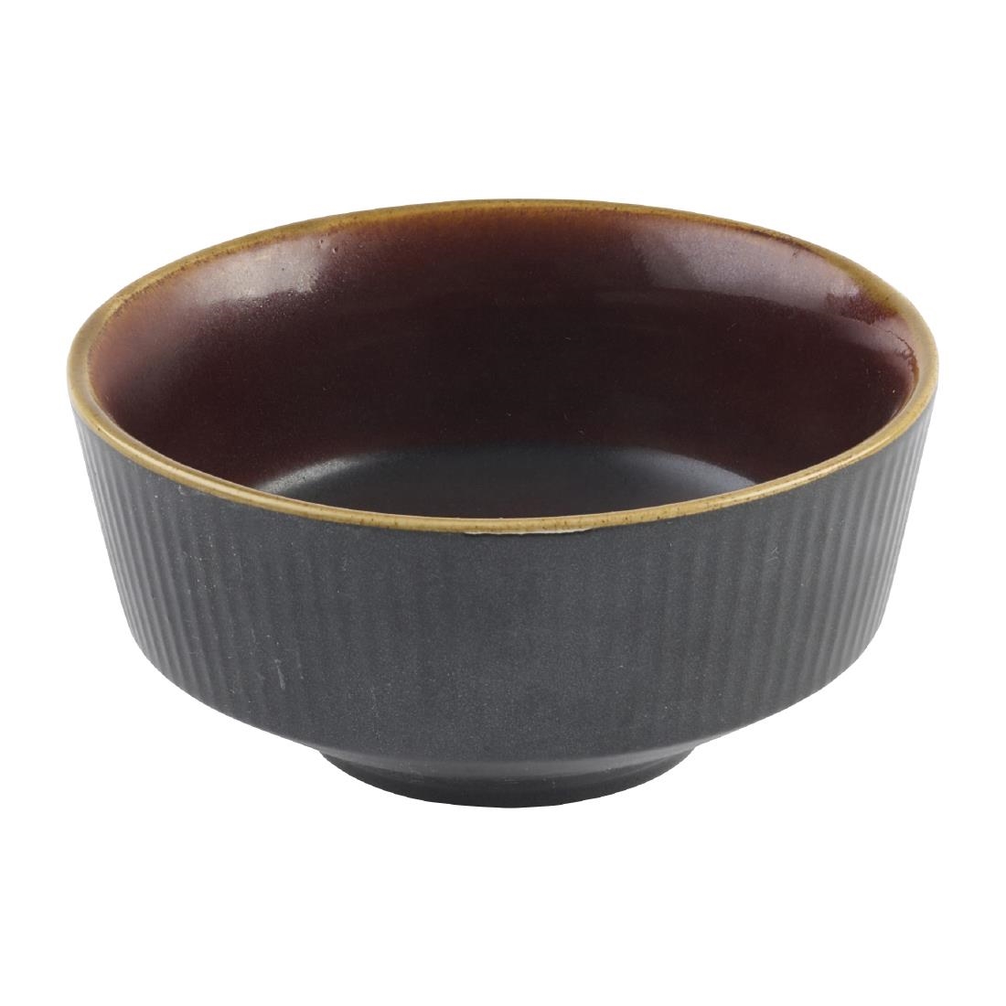 Churchill Nourish Tokyo Black Kochi Soup Bowl 62 x 130mm 12 Pack (DX851)