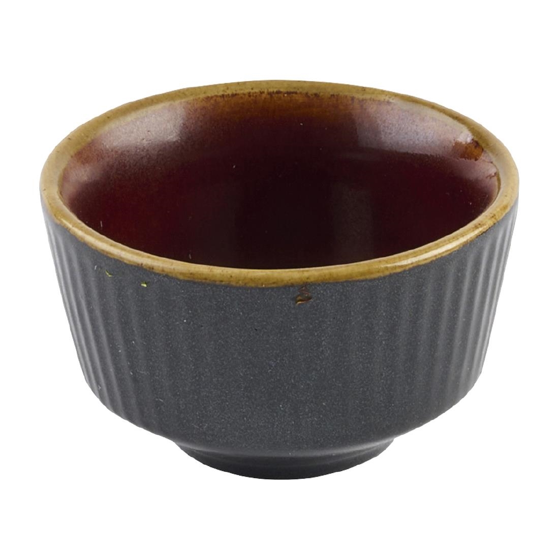 Churchill Nourish Tokyo Black Kochi Dip Pot 48 x 80mm 12 Pack (DX854)