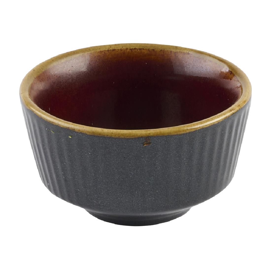 Churchill Nourish Tokyo Black Kochi Dip Pot 40 x 69mm 12 Pack (DX855)