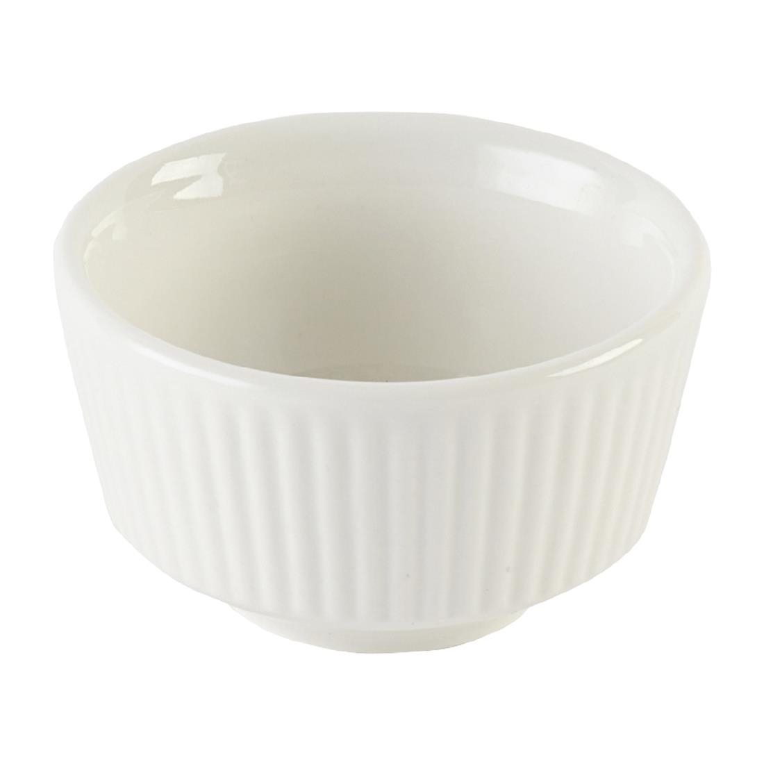 Churchill Nourish White Kochi Dip Pot 48x 80mm12 Pack (DX859)