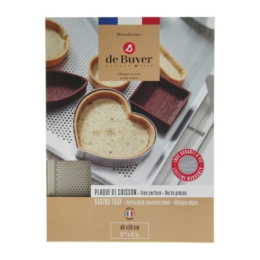 De Buyer Perforated Baking Tray 400x300mm (DZ728)