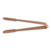 Beaumont Stainless Steel Ice Tongs Copper Plated 7 (DZ788)