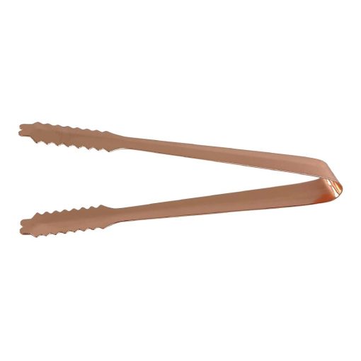 Beaumont Stainless Steel Ice Tongs Copper Plated 7 (DZ788)