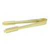 Beaumont Stainless Steel Ice Tongs Gold Plated 7 (DZ789)