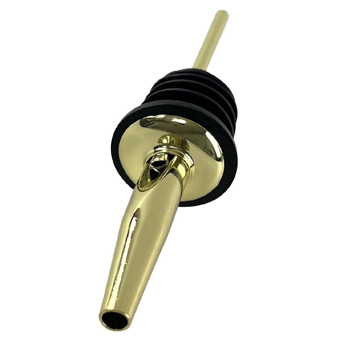 Beaumont Gold Plated Stainless Steel Freeflow Pourer 12 Pack (DZ791)