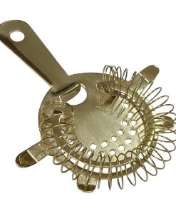 Beaumont Hawthorne 4-Prong Strainer Gold Plated (DZ794)