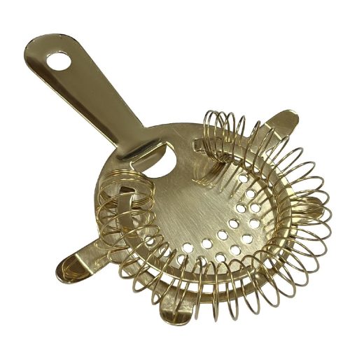 Beaumont Hawthorne 4-Prong Strainer Gold Plated (DZ794)