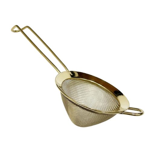 Beaumont Fine Mesh Strainer Gold Plated (DZ795)