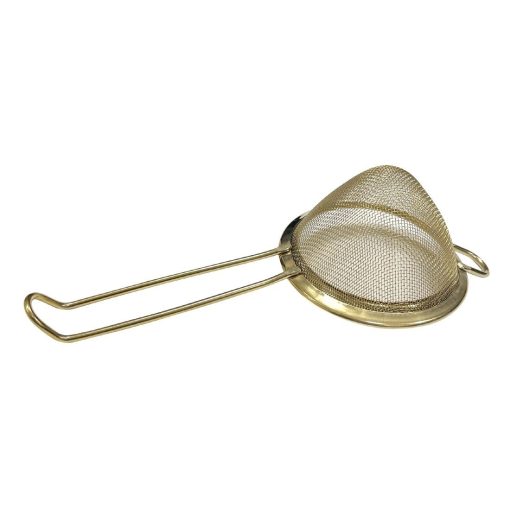 Beaumont Fine Mesh Strainer Gold Plated (DZ795)