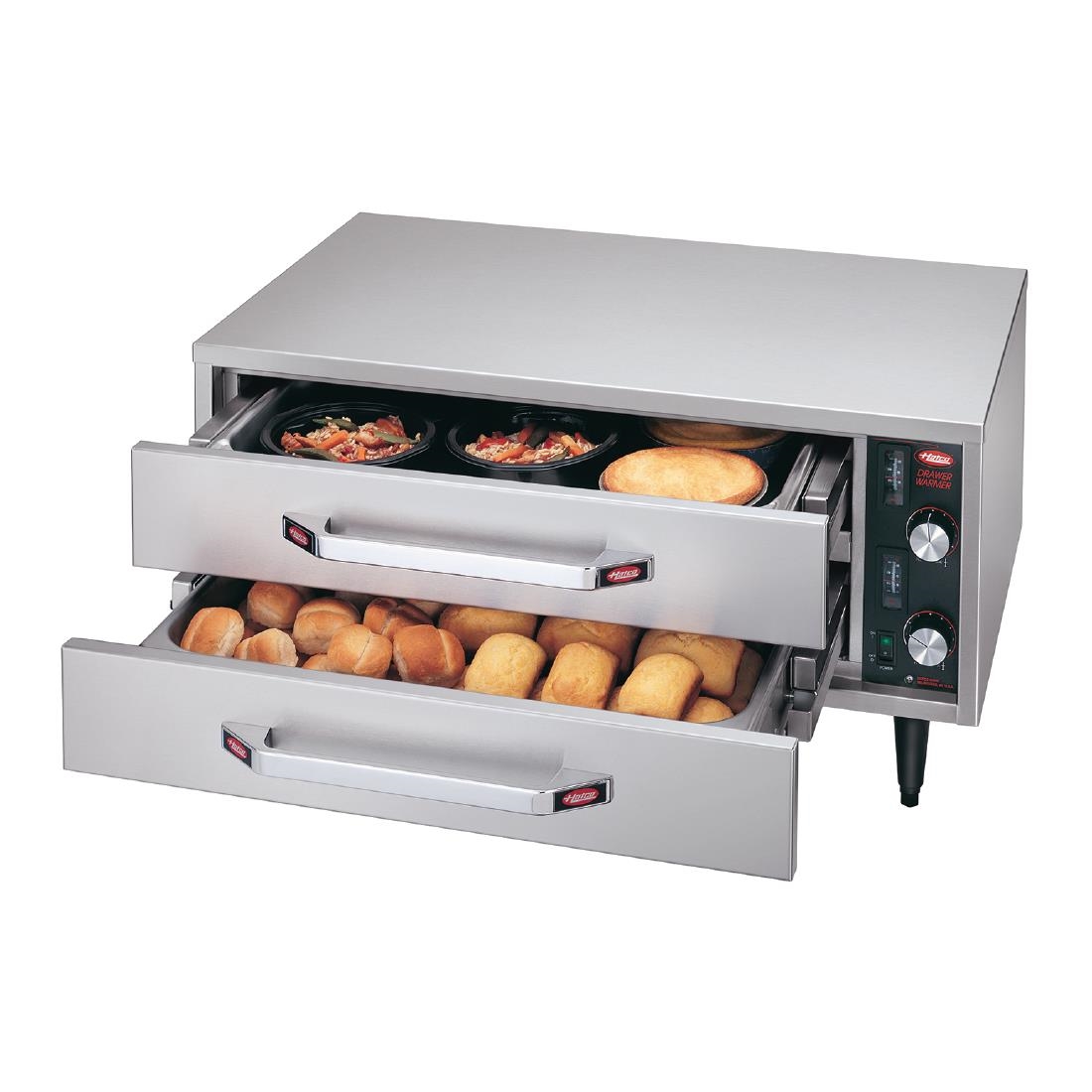 Hatco Warming 2 Drawer Freestanding Split Drawer Unit HDW-1R2 (DZ824)