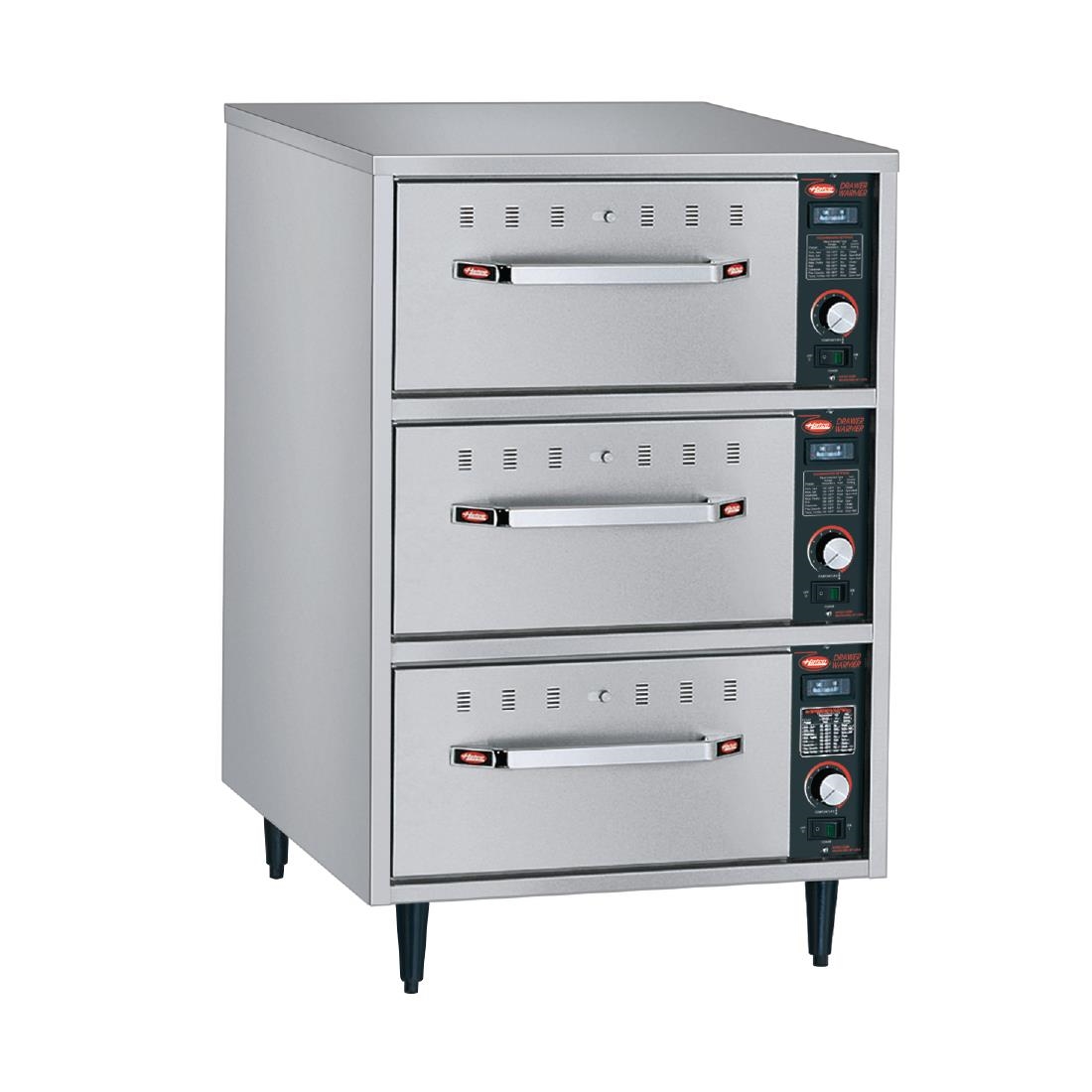 Hatco 3 Drawer Narrow Freestanding Warming Drawer HDW-3N (DZ839)