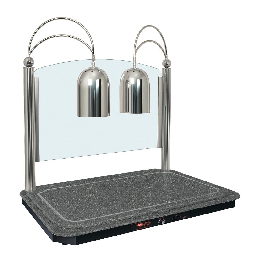 Hatco Decorative Carving Station with Double Heat Lamp DCSB400-3624-2 (DZ841)