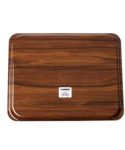 Cambro Tray Capri Rectangle Walnut 270x380mm (FB841)