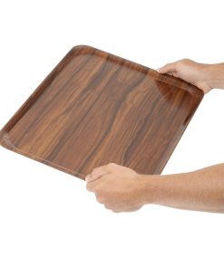 Cambro Tray Capri Rectangle Walnut 270x380mm (FB841)