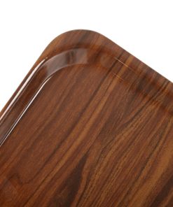 Cambro Tray Capri Rectangle Walnut 270x380mm (FB841)