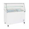 Polar G-Series Display Chest Freezer with Glass Surround 200Ltr (FL991)