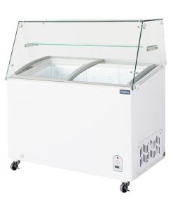 Polar G-Series Display Chest Freezer with Glass Surround 200Ltr (FL991)