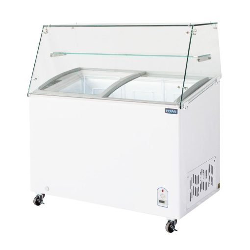 Polar G-Series Display Chest Freezer with Glass Surround 200Ltr (FL991)