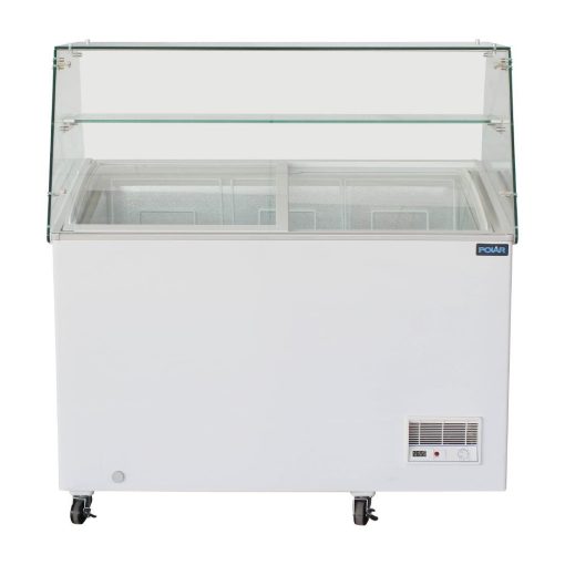 Polar G-Series Display Chest Freezer with Glass Surround 270Ltr (FL992)